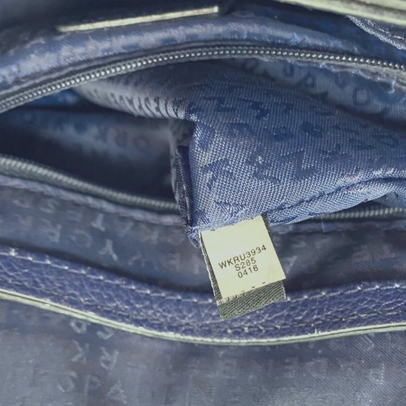 [Kate Spade] Blue Leather Multi-Carry Designer Handbag - Picture 11 of 11